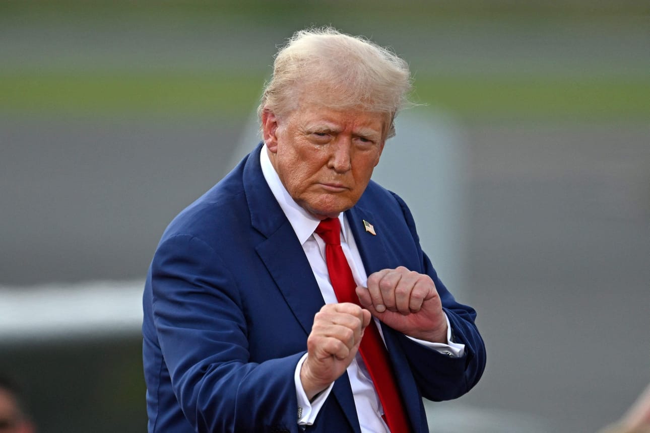 Republikaaninen puolue on nyt vahvasti Donald Trumpin ja hänen ydinkannattajiensa otteessa. LEHTIKUVA / AFP