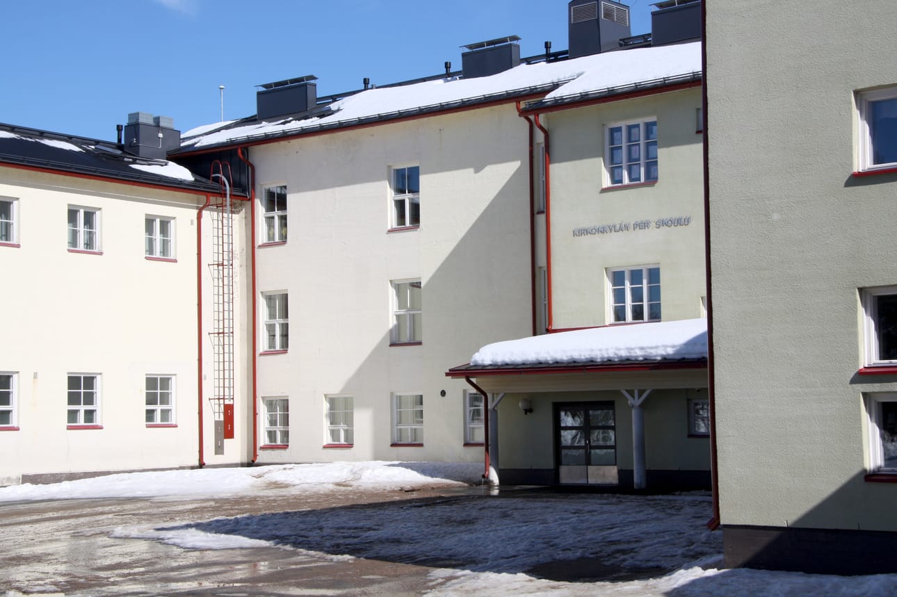 Taivalkosken kirkonkylän alakoululla on oireiltu sisäilman takia.