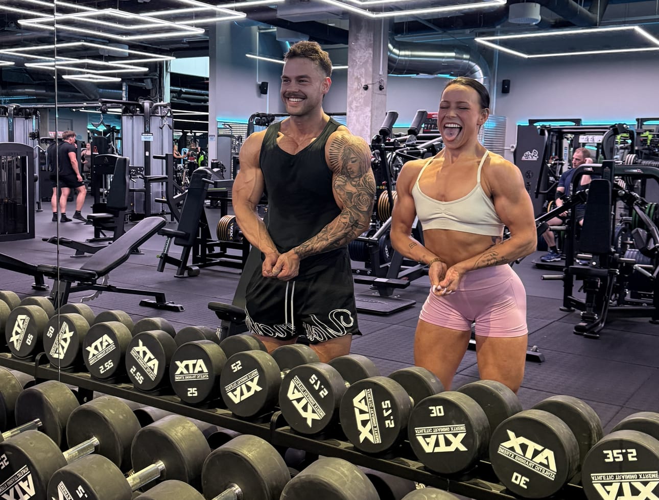 Valmentaja Sami Tuovinen näki heti, että Helmi Tammenpään ruumiinrakenne sopii parhaiten Wellness Fitnessiin. Muut vaihtoehdot olisivat olleet ylävartaloa korostava Body Fitness sekä siroutta painottava Bikini Fitness.