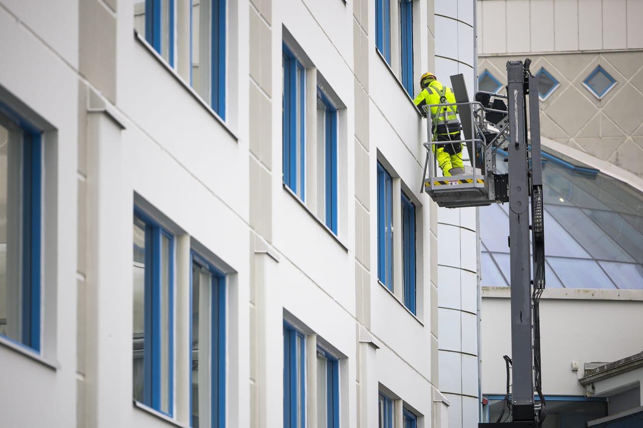 Edenissä on tällä hetkellä käynnissä koko kiinteistön laaja peruskorjaus.