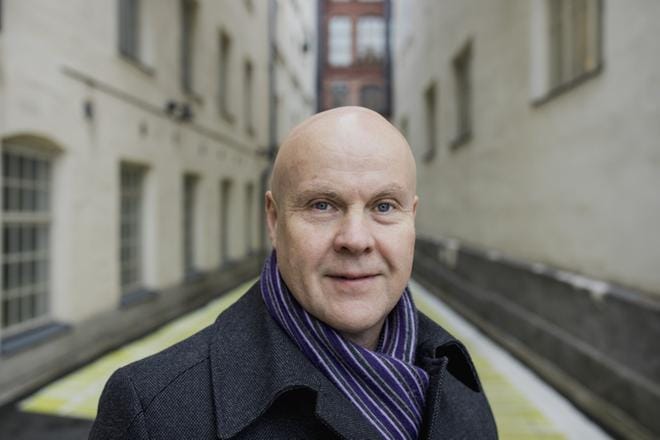 STTK:n puheenjohtaja Antti Palola painottaa, että suhtautuminen irtisanomislakiin on ennen kaikkea STTK:n jäsenten käsissä. KUVA: OSSI AHOLA