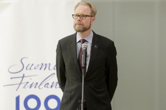 Olli Kantanen ulkoministeriöistä sanoo, että Suomi noudattaa EU:n perussopimuksessa mainittua oikeusvaltion periaatetta. Arkistokuva. KUVA: TOMS KALNINS