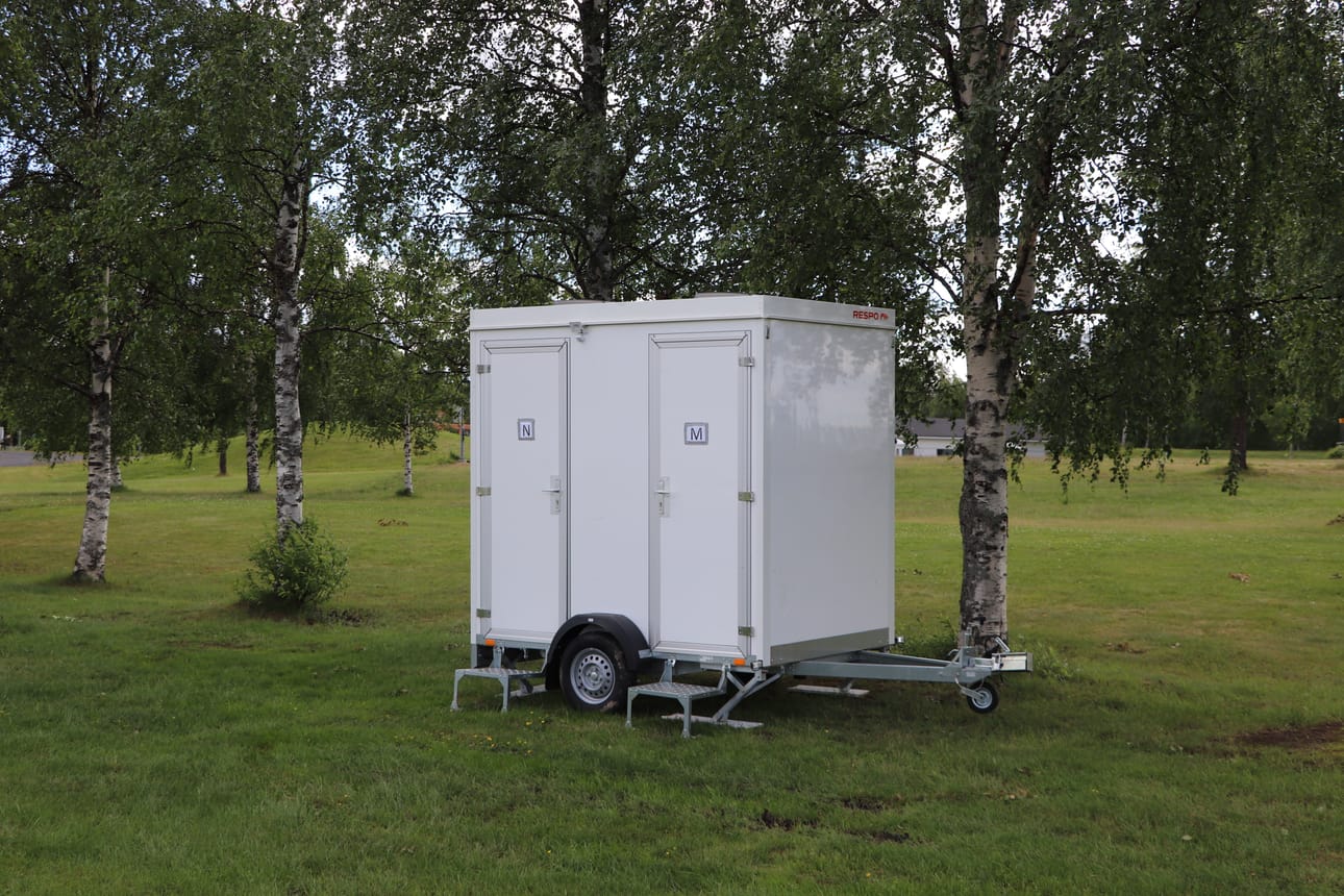 Rajamaanrantaan saatiin tänä kesänä liikutettava wc.