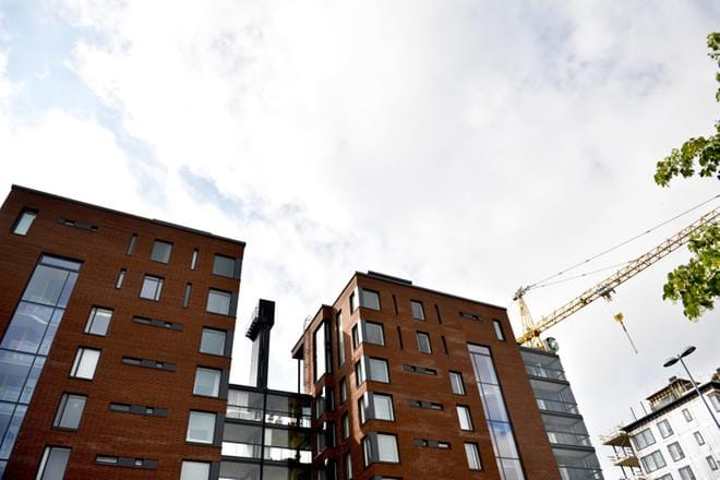 Kaikista suomalaisista 36 prosenttia asuu kerrostaloissa. KUVA: Vilja Pursiainen