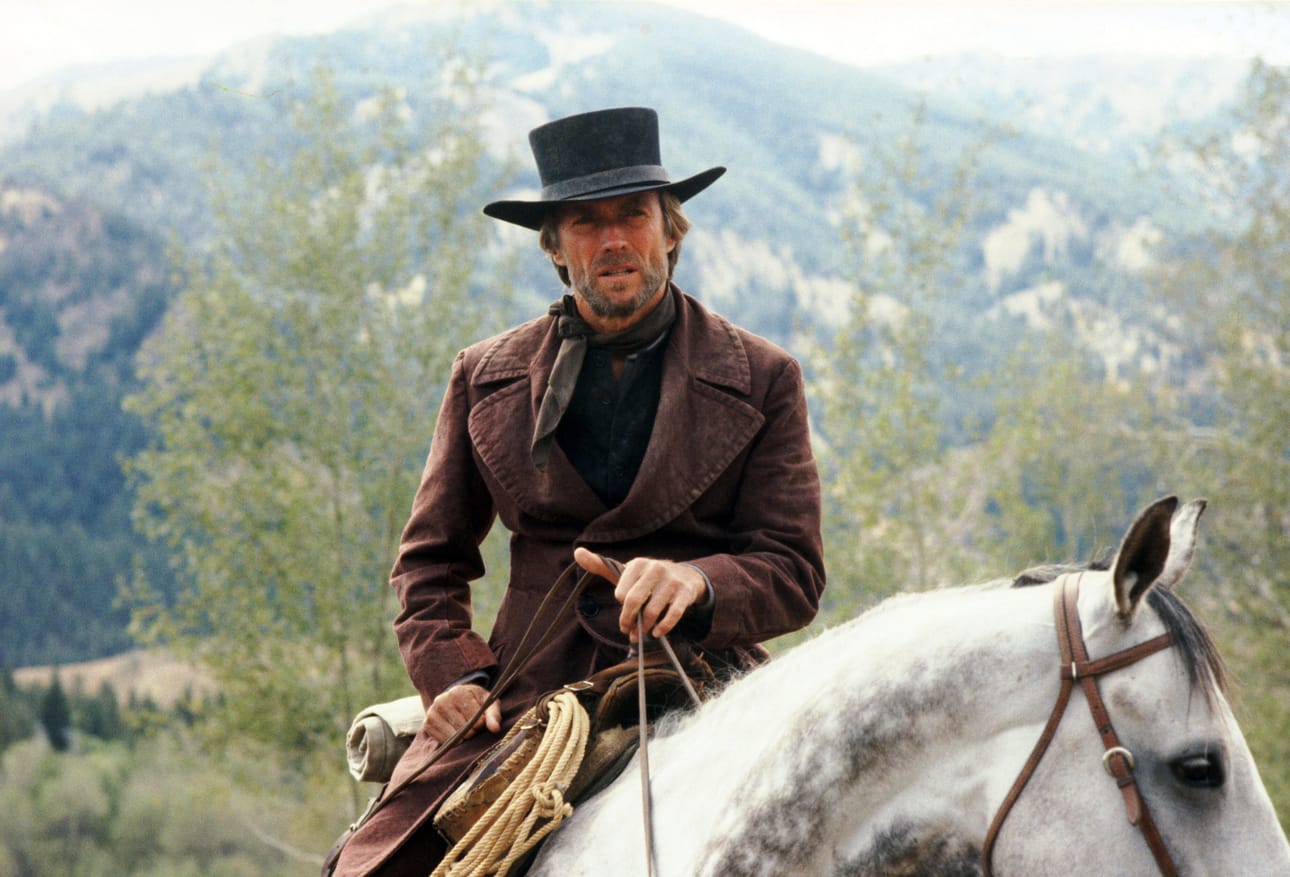 Clint Eastwood on nimetön saarnamies. Kuva: Yle Pressi