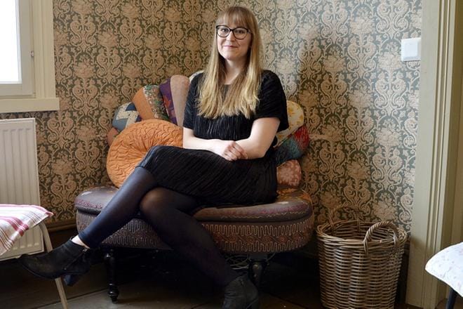 Kauhajoelta kotoisin oleva Aino Salo tuli opiskeluvuosien jälkeen takaisin Etelä-Pohjanmaalle. KUVA: HANNELE YLI-VIITALA