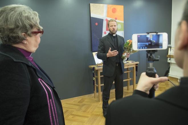 Teemu Laajasalo valittiin Helsingin piispaksi syksyllä 2017. Kirjanpitorikos liittyy hänen aiempaan yritystoimintaansa. KUVA: Mauri Ratilainen
