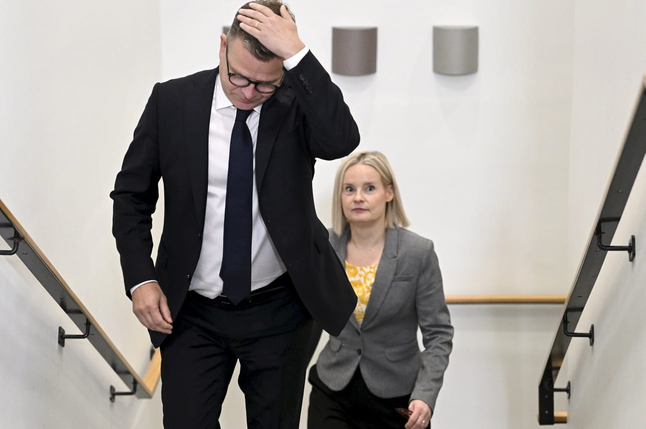 Petteri Orpo ja Riikka Purra olivat kokoamassa budjettia, joka päättyy kammottavaan loppusummaan.