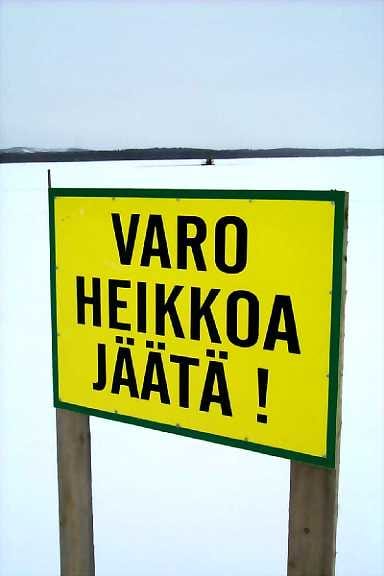Järvien happitilanne voi kehittyä tavanomaista heikommaksi tänä talvena.