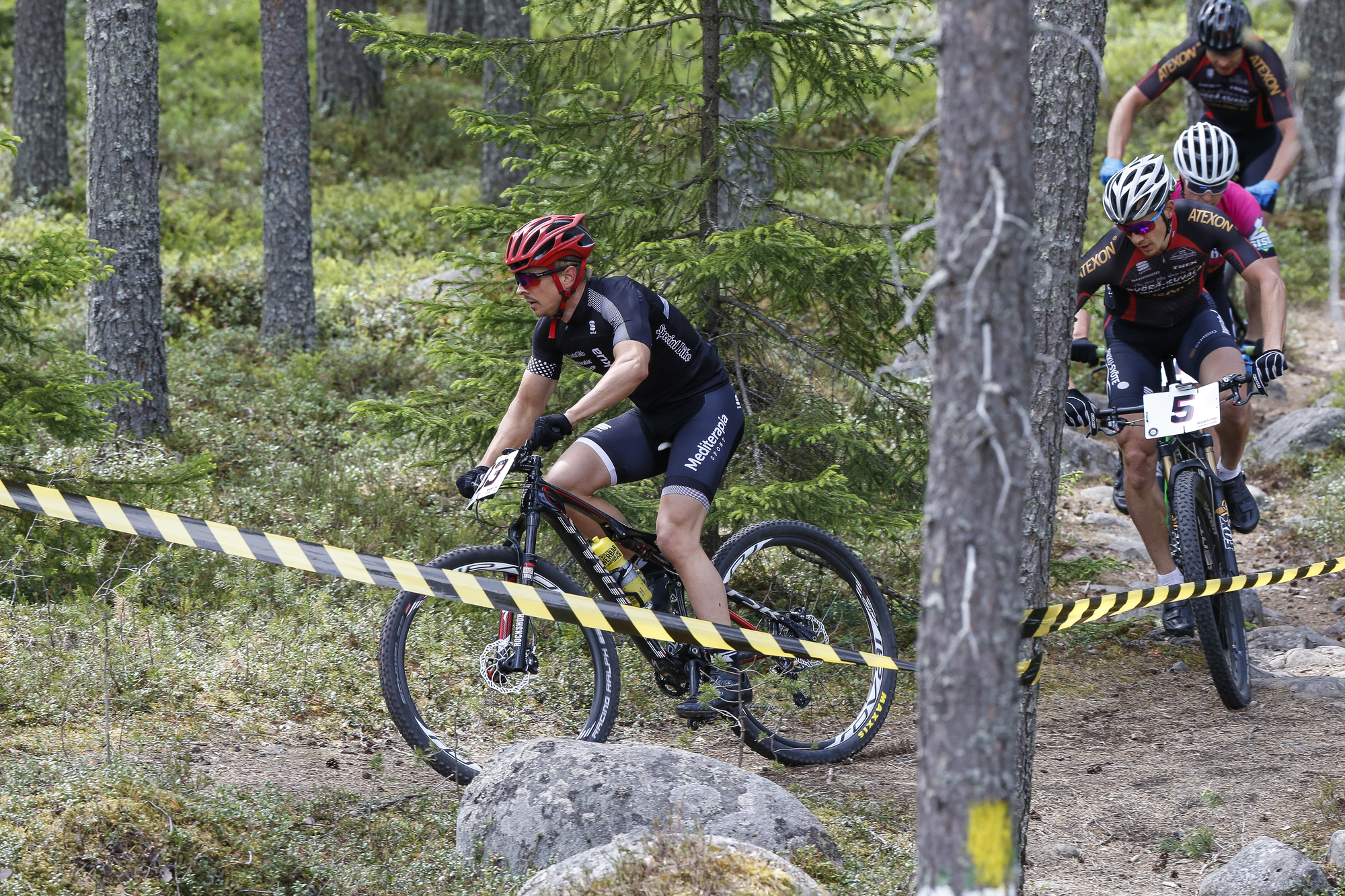 Maastopyöräkisa Raahen hiihtomajalla.
Raahe Cycling Club
Raahe XC 2018 maastopyöräkilpailu, Sanerall MTB-cup