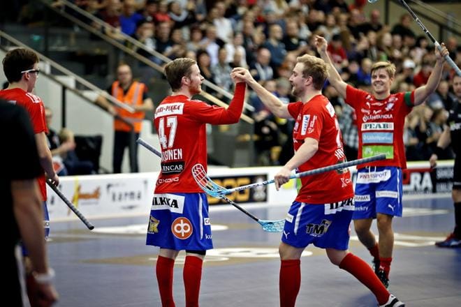 Vielä kahden erän jälkeen SPV oli pelissä mukana, mutta sitten ote herpaantui. KUVA: TOMI KOSONEN/ARKISTO