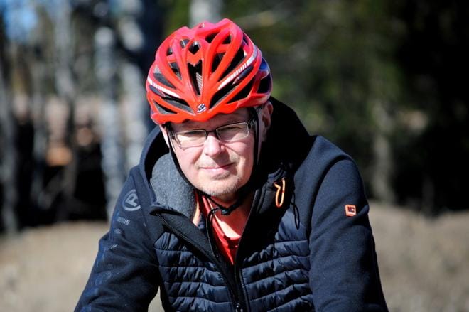 Kimmo Aho selvitti Vätternrundanin alle 10 tuntiin. KUVA: EEVA-LIISA KULJU