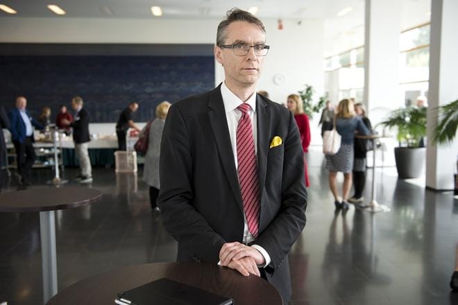 Sote- ja maakuntauudistuksen projektijohtaja, alivaltiosihteeri Tuomas Pöysti. Kuva: Tomi Vuokola