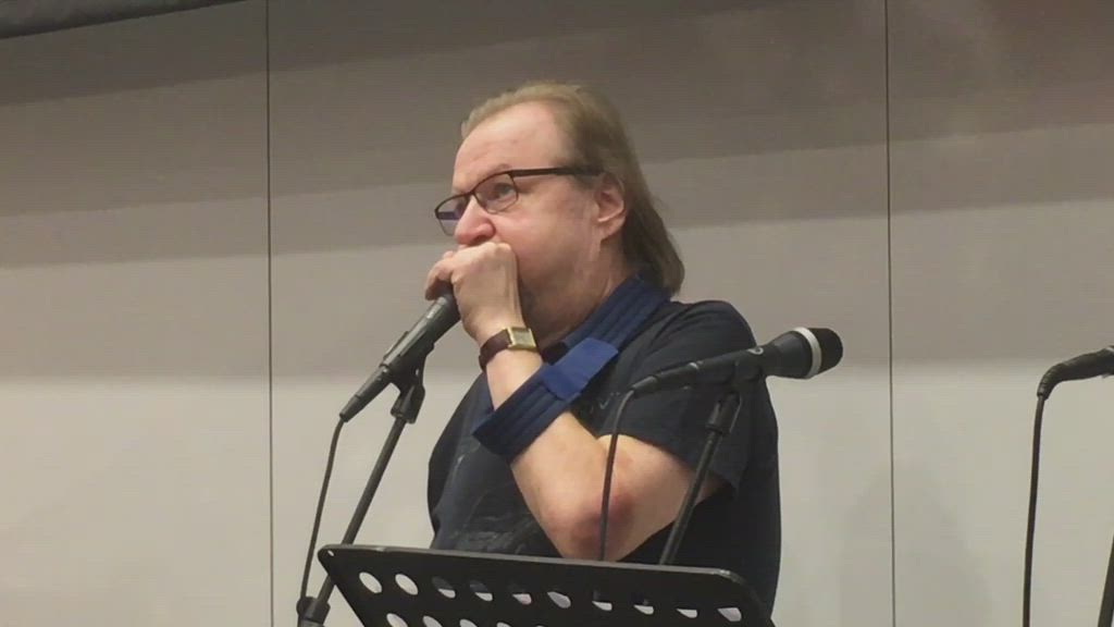 Jope Ruonansuu imitoi höyryveturia, perämoottoria, Tarja Halosta ja Sauli Niinistöä