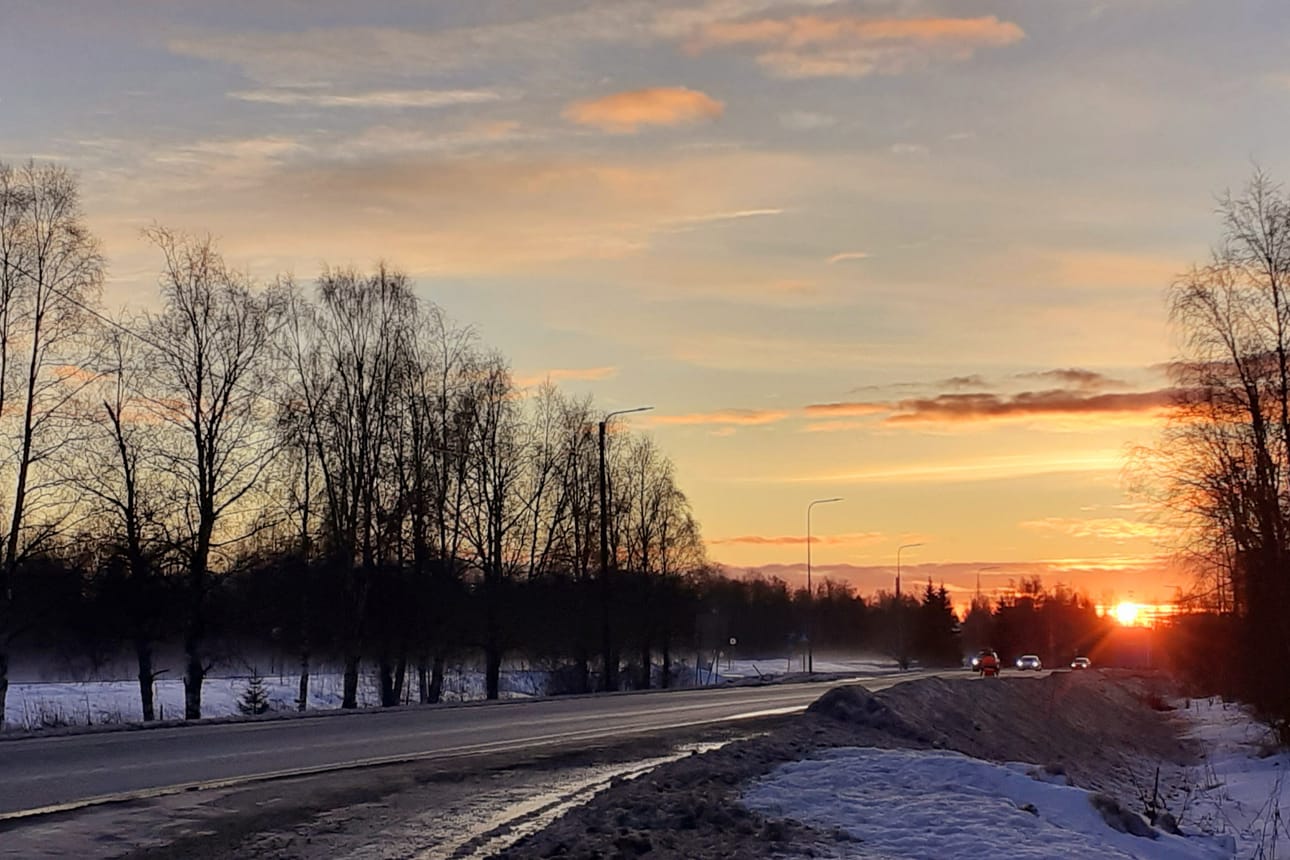 Koko Lappiin on luvassa jouluna lämmintä säätä. Tältä näytti lauantaina Torniossa.