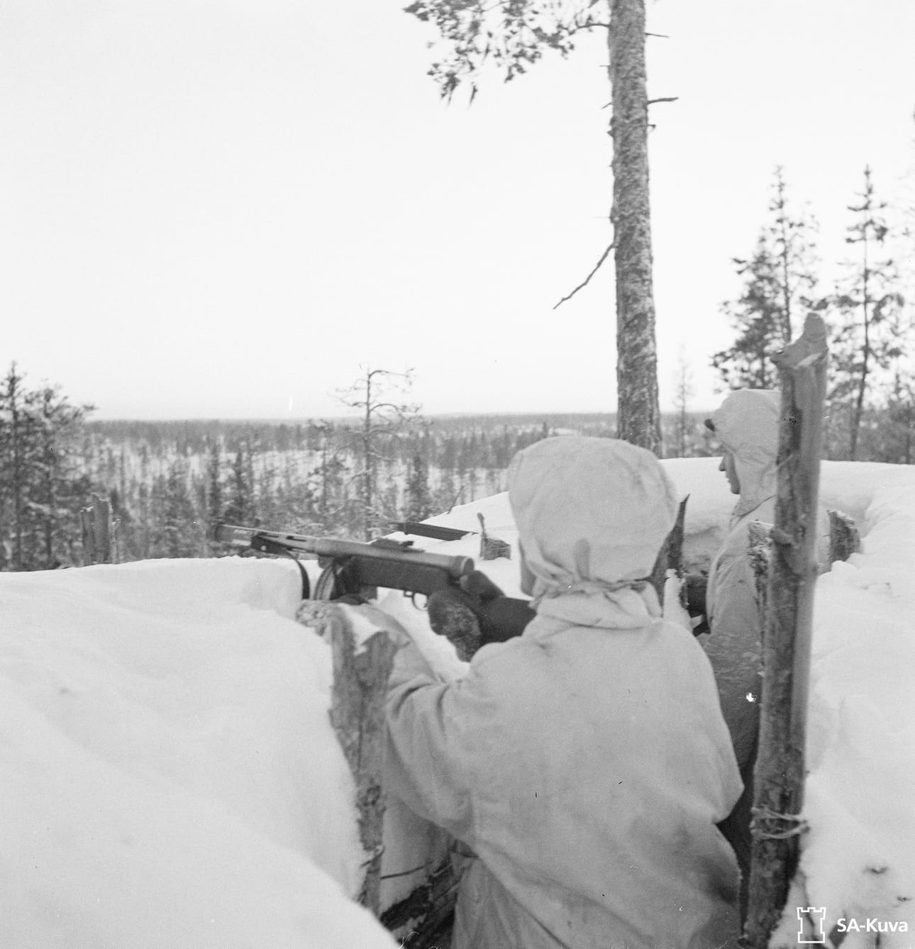 Siellä jossain.