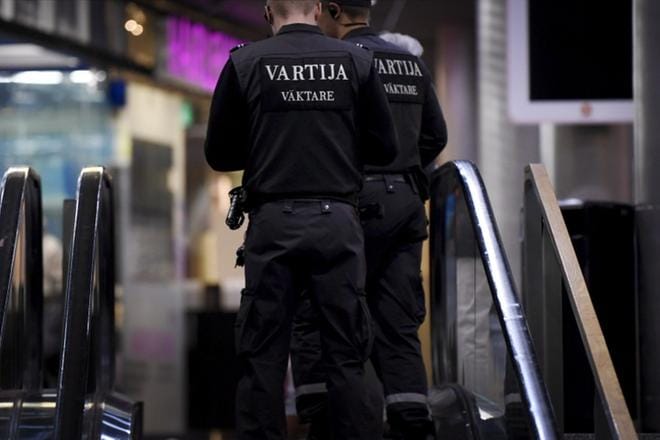 Vartijoiden lakko alkaa viime yönä kello 24. Kolmepäiväinen lakko päättyy perjantaina kello 24. ARKISTOKUVA: LEHTIKUVA/ANTTI AIMO-KOIVISTO