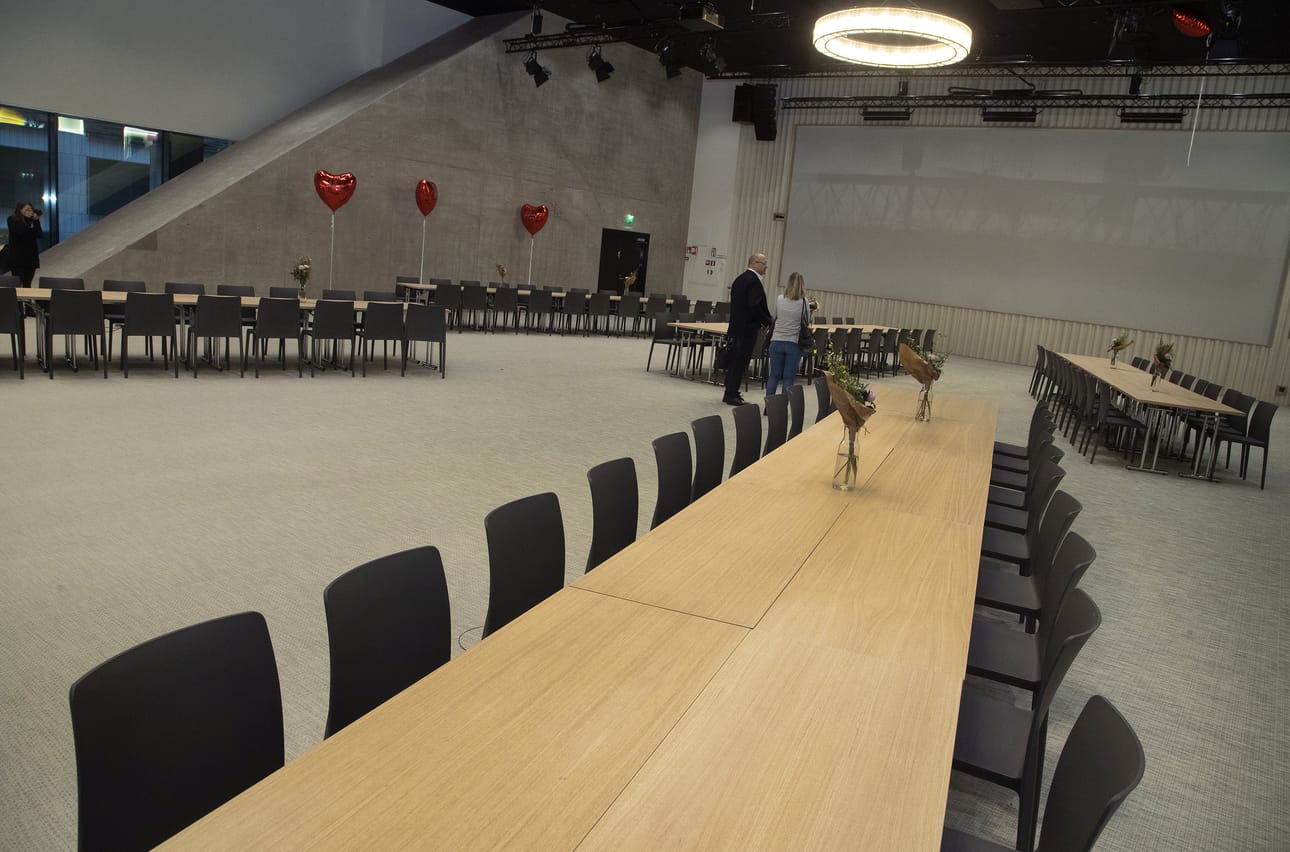 Uudessa Sokos-hotelli Triplassa Helsingin Pasilassa on viisitoista kokous- ja juhlatilaa.
