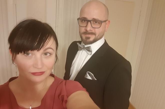 Sarianne Tekoniemi ja Jarno Pellinen