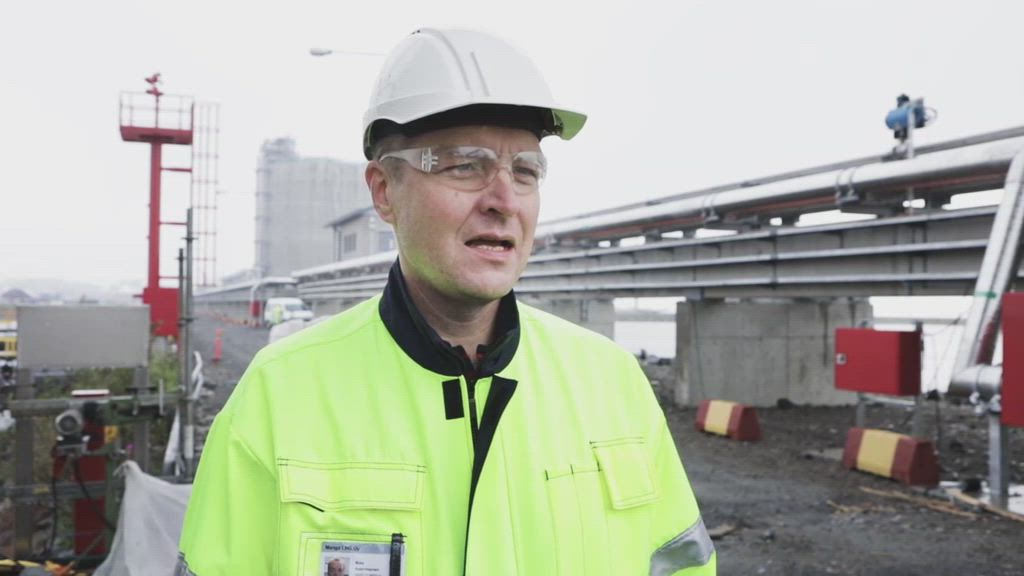 LNG-terminaali valmistuu Outokummun terästehtaan kylkeen.