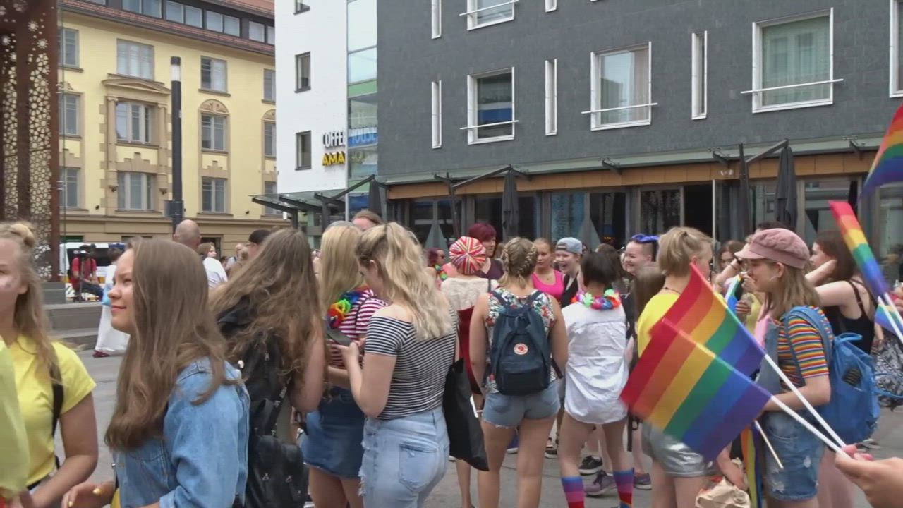 Pride-kulkue Oulussa