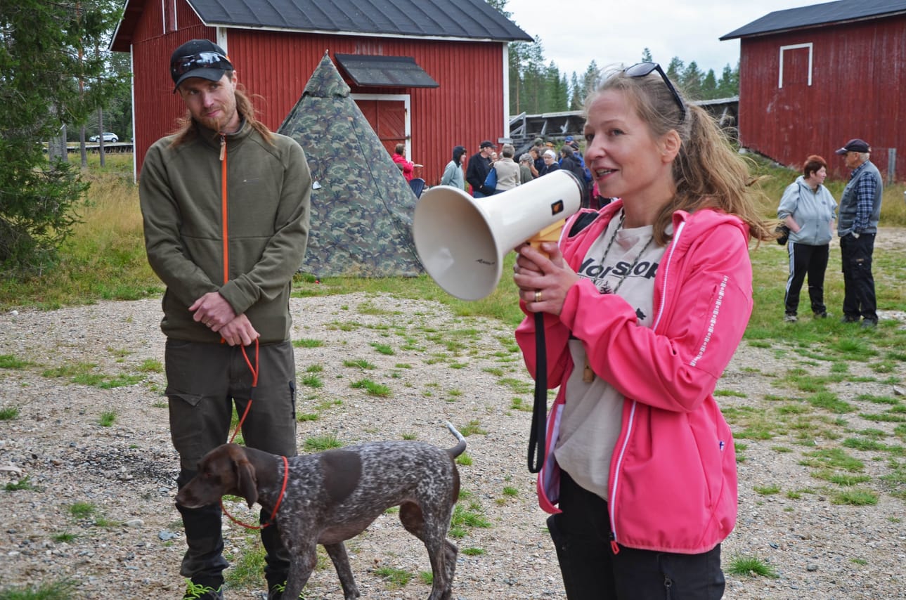 Yleisöä kiinnosti Antti ja Sanna Kokon kokemukset Eränkävijät -ohjelmassa.