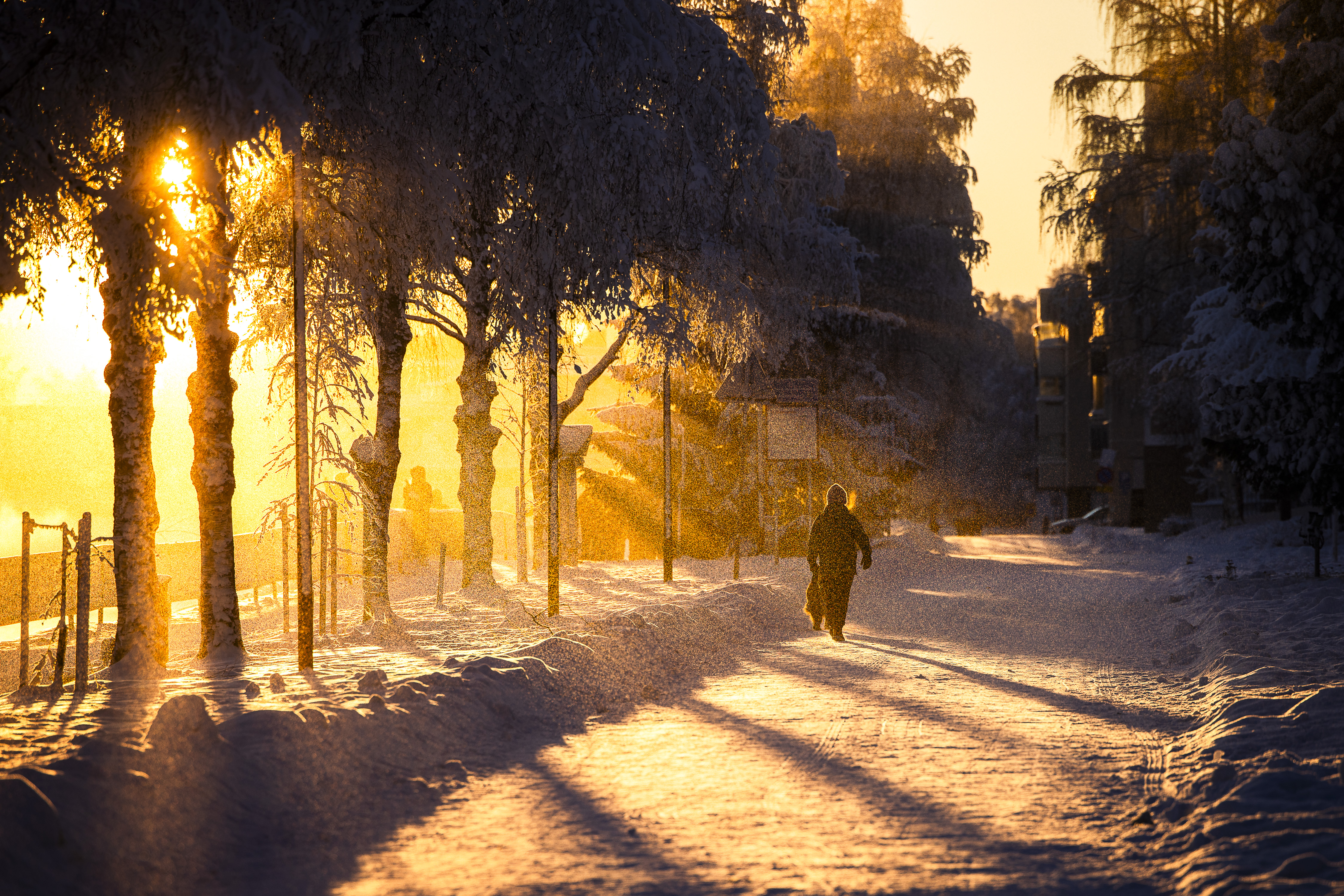 Pohjoisen kireät pakkaset alkavat hellittää – muualla Suomessa on jo lauhempaa