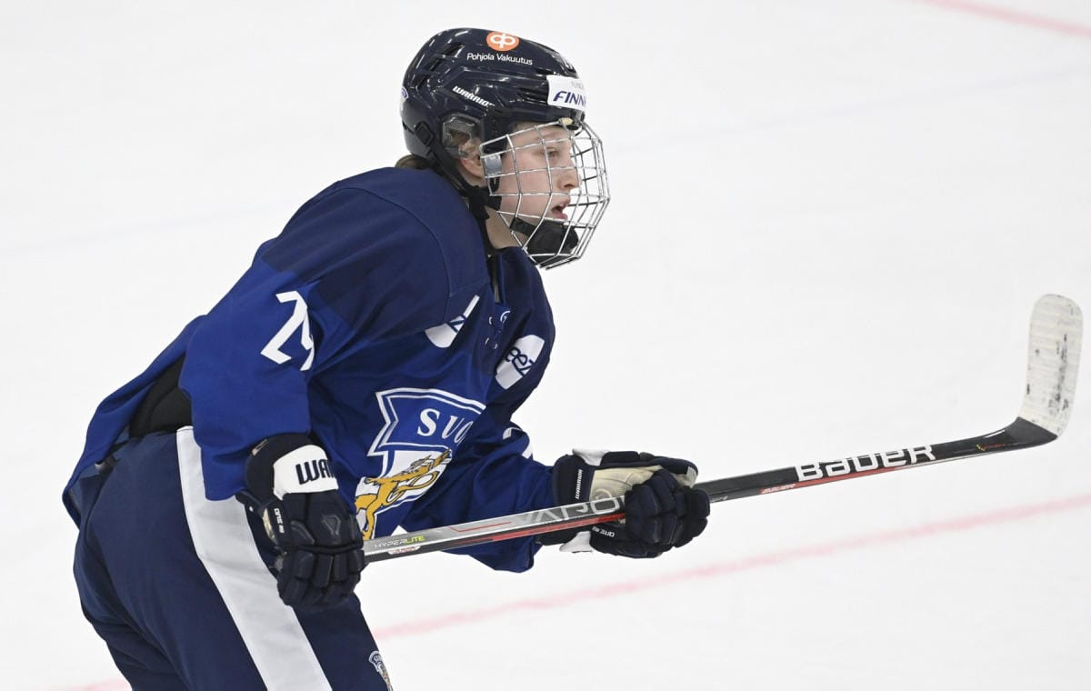 Viivi Vainikan unelma ensimmäisistä olympialaisista saattaa sittenkin toteutua. Kuva joulukuulta. LEHTIKUVA / HEIKKI SAUKKOMAA