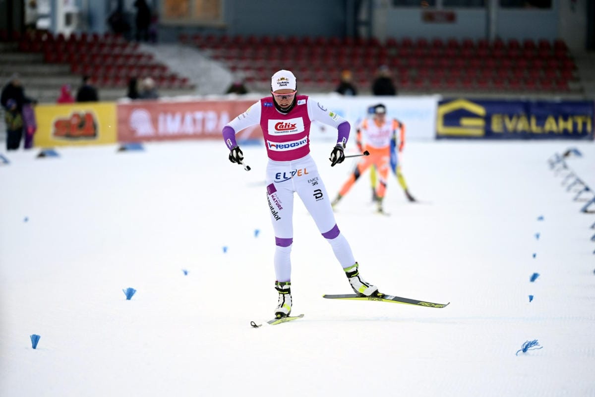 Lylynperä Imatralla sunnuntaina. LEHTIKUVA / ANTTI AIMO-KOIVISTO