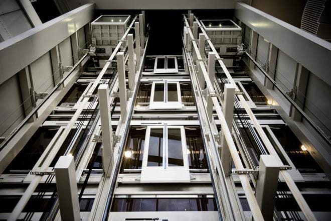 Koneen kiinnostuksesta Thyssenkruppin hissiliiketoimintaa kohtaan on pitkään liikkunut huhuja. Torstaina niihin ei vastausta saatu. KUVA: Joel Maisalmi / Arkisto