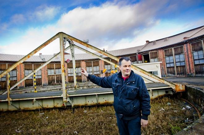 Petri Pihlajaniemen omistamille Seinäjoen vanhoille veturitalleille ei olekaan tulossa uutta kylpylää. Arkistokuva: Jaakko Elenius