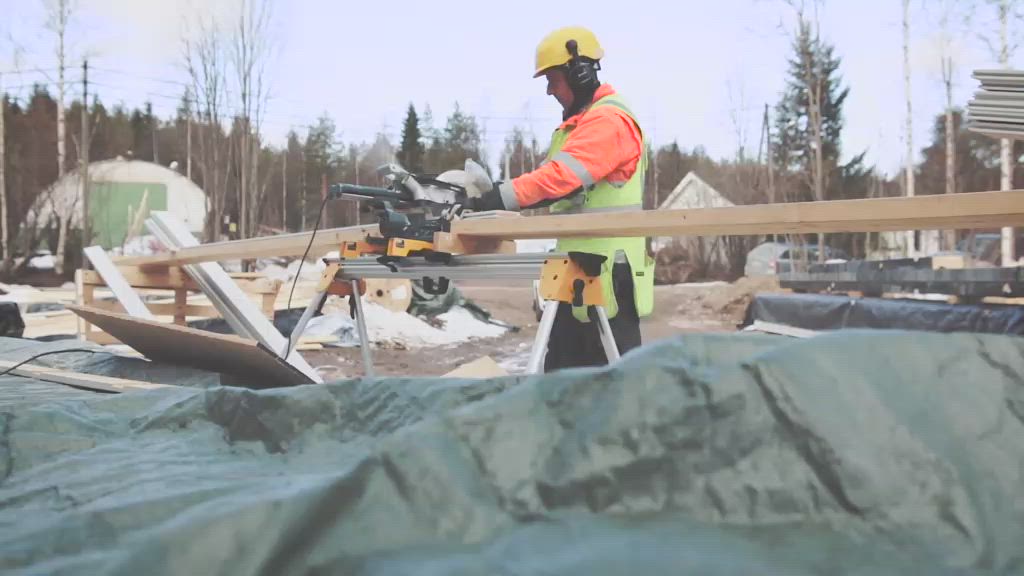 Näin rakentuu 9 huoneiston taloyhtiö Ounasjoentiellä
