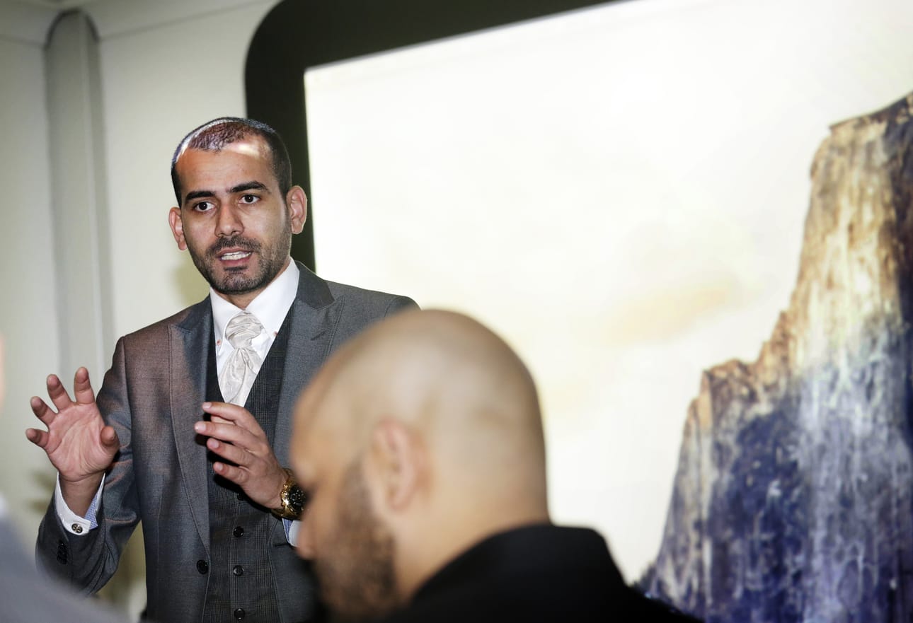 Rami Jaber valittiin vuonna 2015 AC Oulun hallitukseen, kun hän osti ja maksoi seuran osakkeita. Arkistokuva.