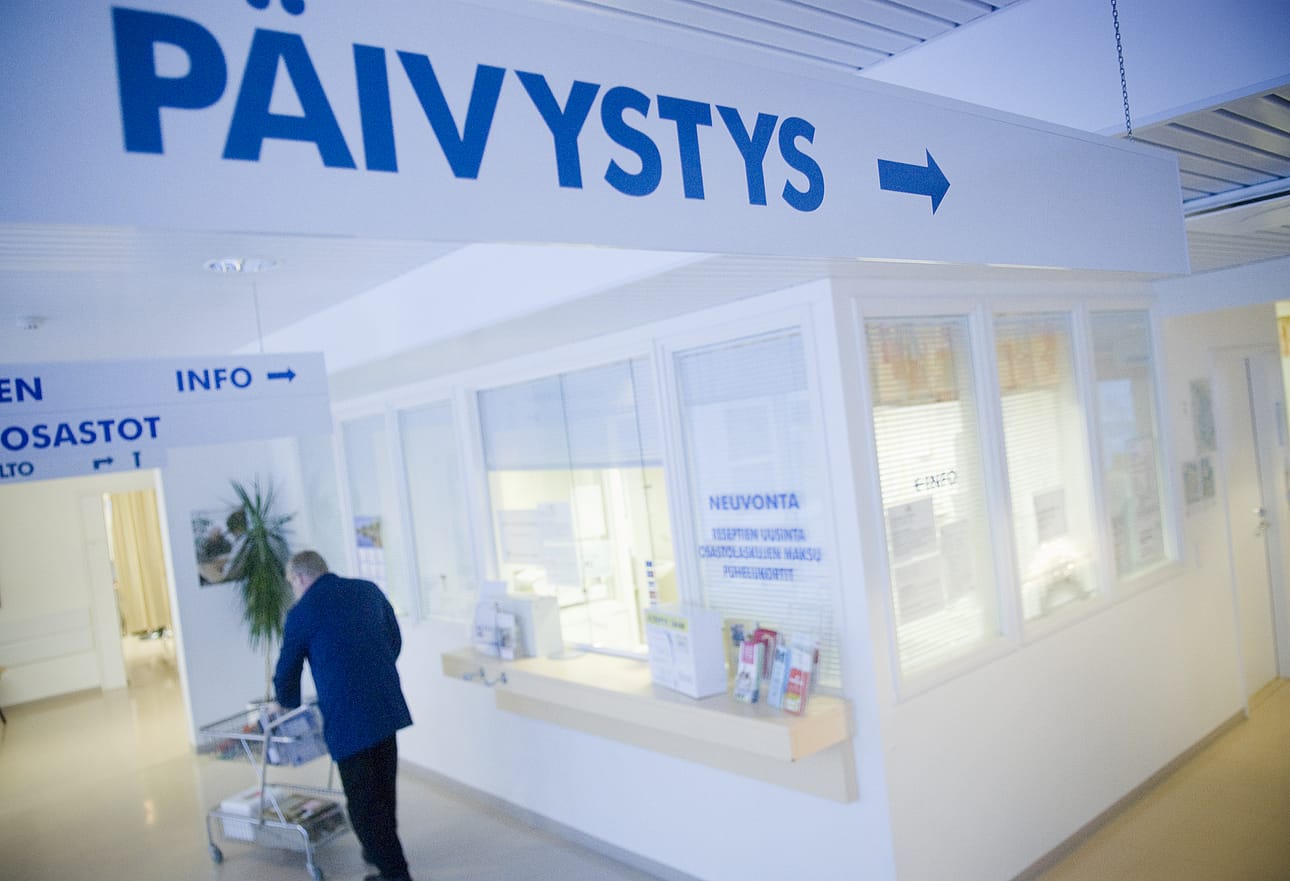Työterveyshuollon lääkäripulan vuoksi potilaita jouduttiin ohjaamaan Kuusamon terveyskeskuksen päivystykseen alkutalvesta.