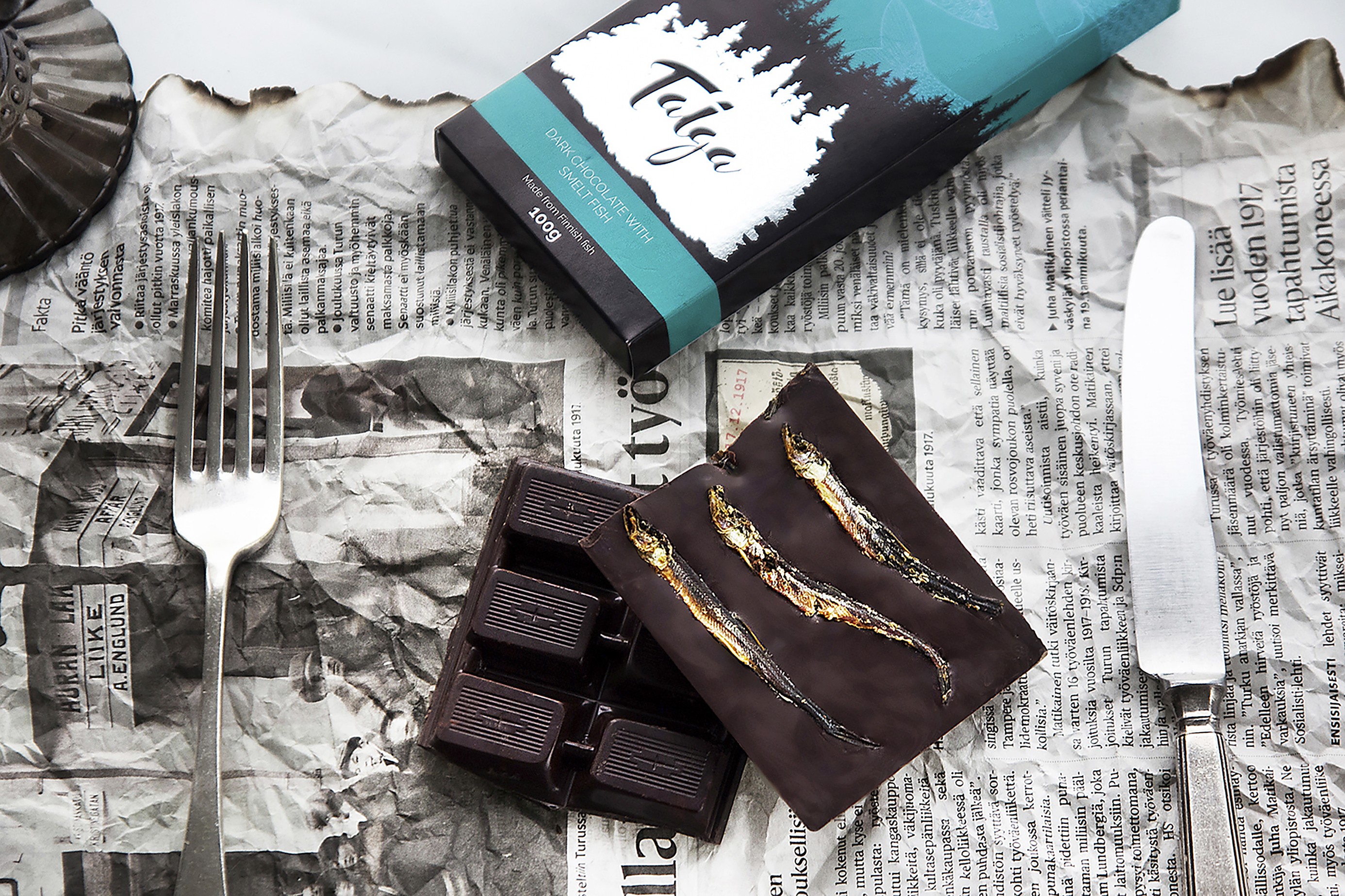 Kuore taipuu myös suklaan raaka-aineeksi.