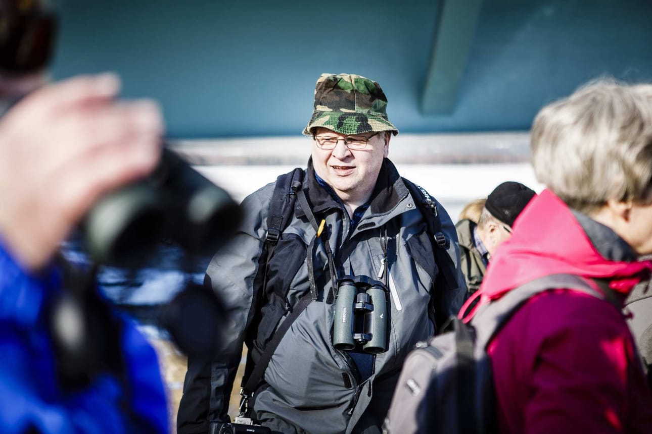 Harrastajia yhä enemmän. Esko Nevalan mukaan lintuharrastajia on yhä enemmän ja se näkyy myös Lapin lintutieteellisen yhdistyksen jäsenmäärän kasvuna.