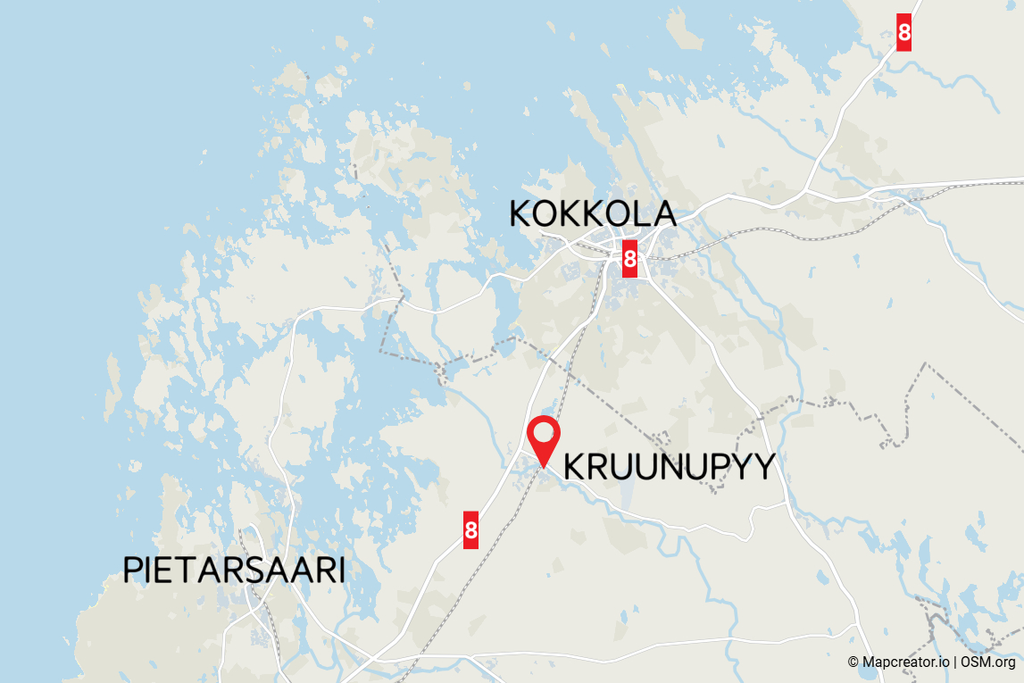 Kylpyhuone tuhoutui Kruunupyyn rakennuspalossa