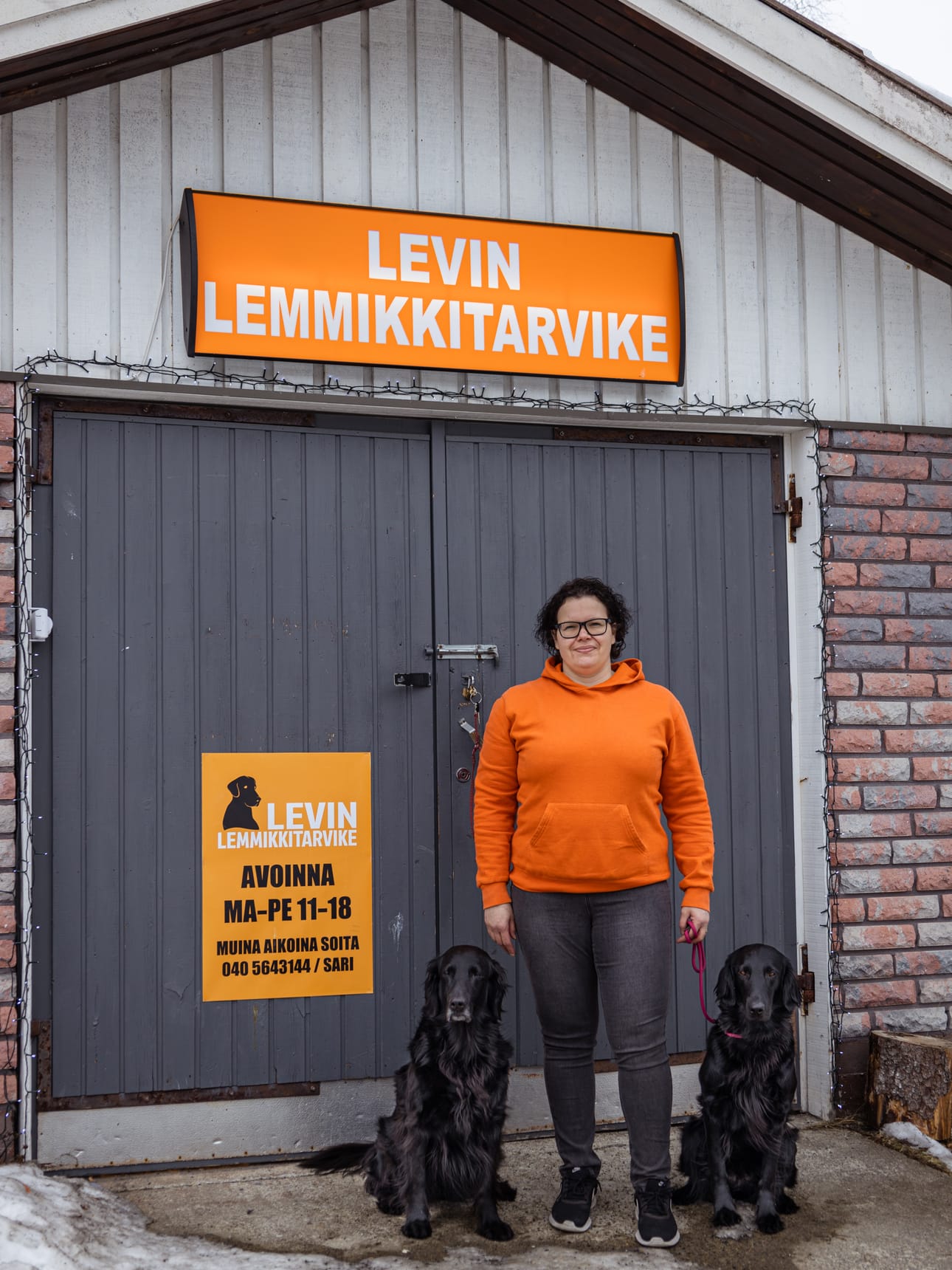 Sari Naukkarinen-Ojala on pyörittänyt Levin lemmikkitarviketta kohta kymmenen vuoden ajan.