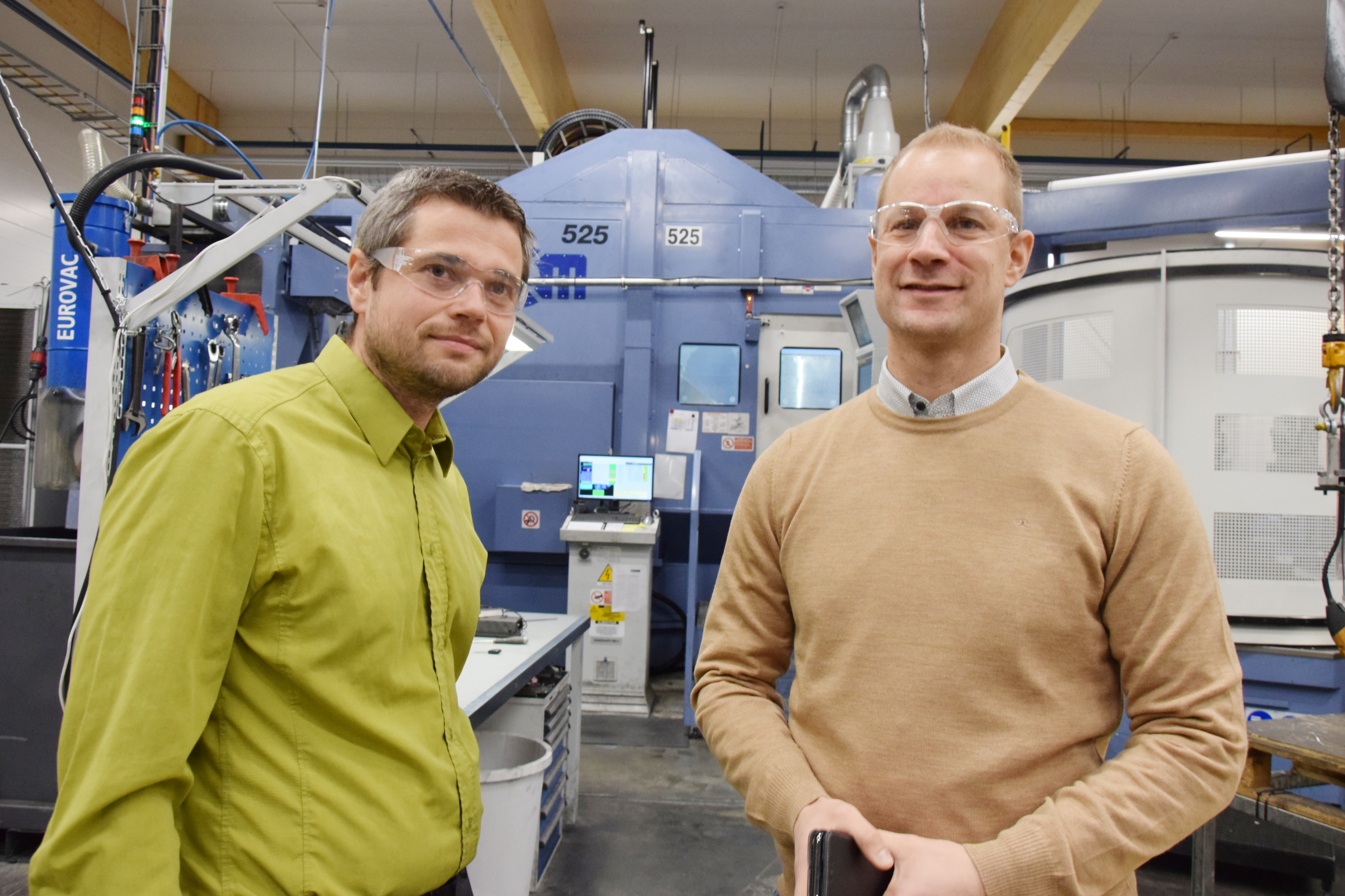 Lauri Pigg ja Henri Säkkinen näkevät työntekijöiden viihtymisen ja jaksamisen ensiarvoisen tärkeänä, jos yritys haluaa menestyä.