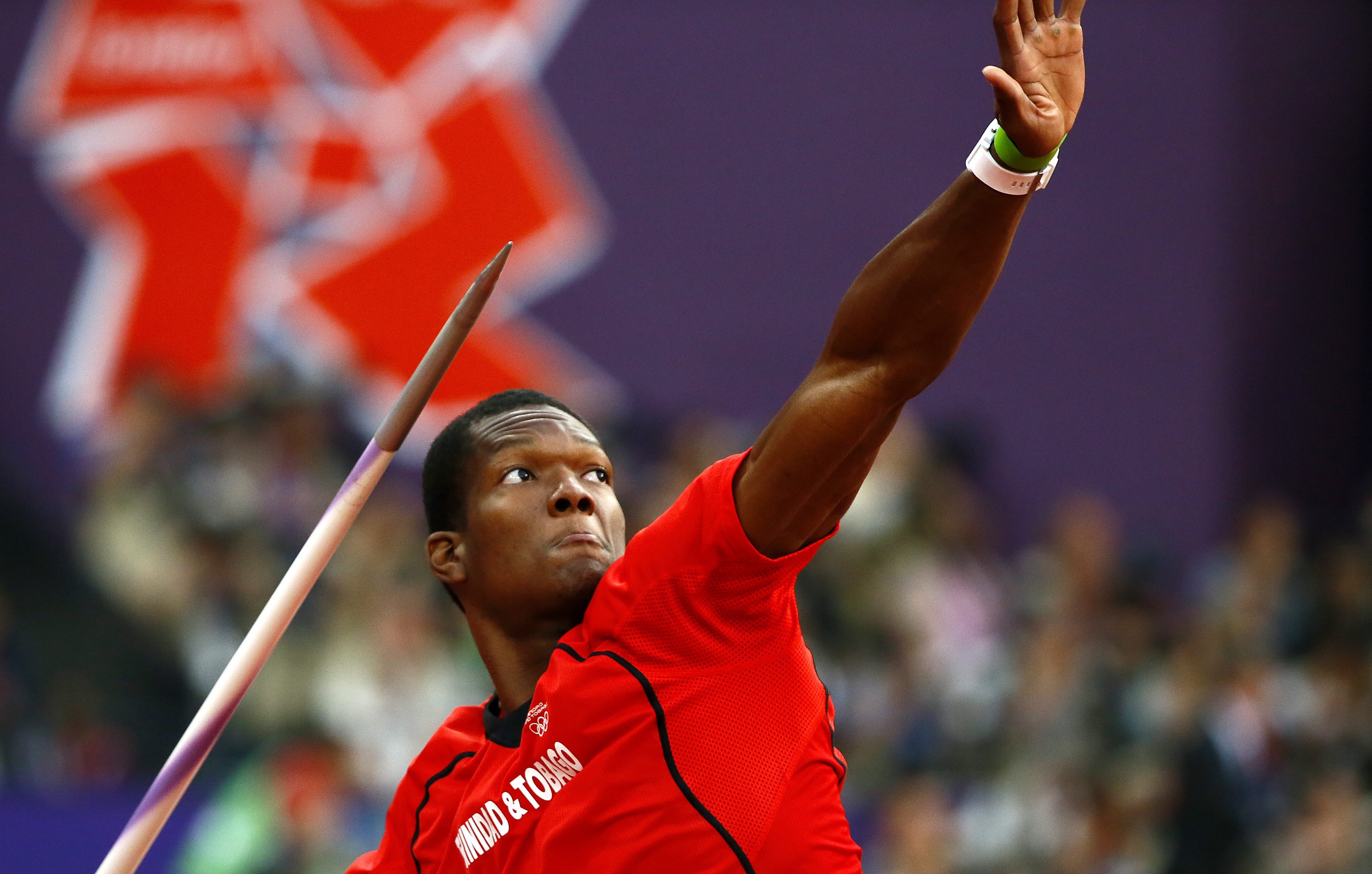 Trinidad jaTobagon Keshorn Walcott juhli keihäänheiton yllätyskultaa lauantaina Lontoossa.