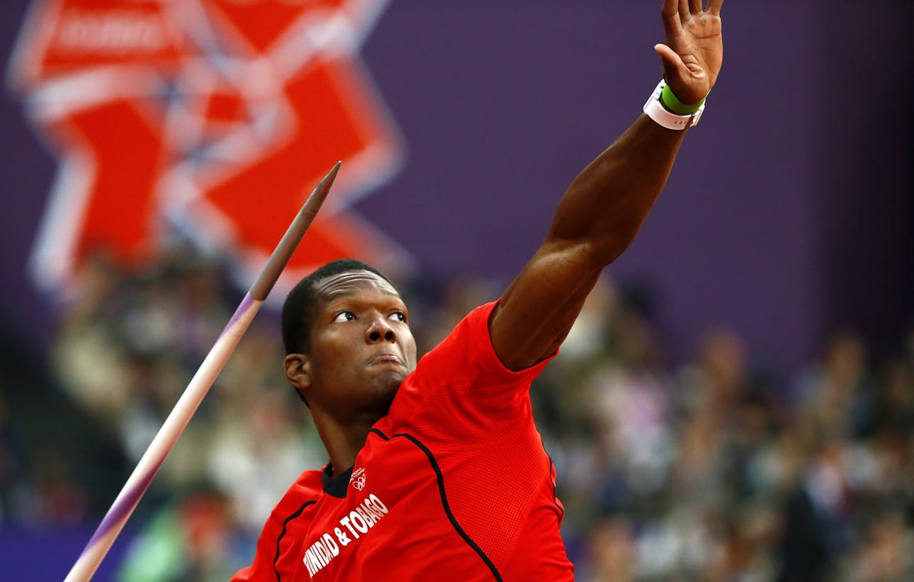 Trinidad jaTobagon Keshorn Walcott juhli keihäänheiton yllätyskultaa lauantaina Lontoossa.