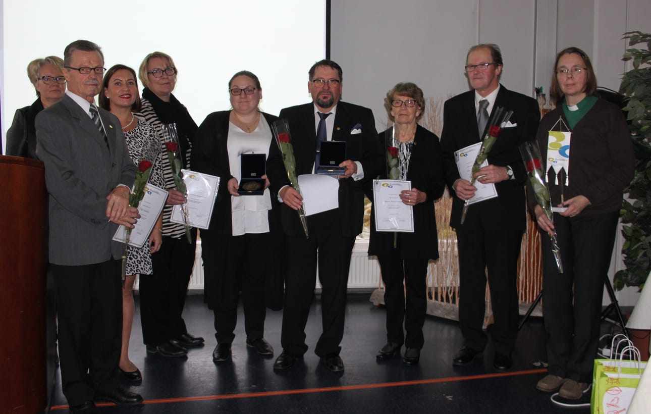 Tapio Riekki palkittiin Urpo Siiralan mitalilla
