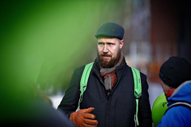 Vihreiden puheenjohtaja Touko Aalto jäi torstaina sairauslomalle uupumuksen takia. KUVA: TOMI KOSONEN