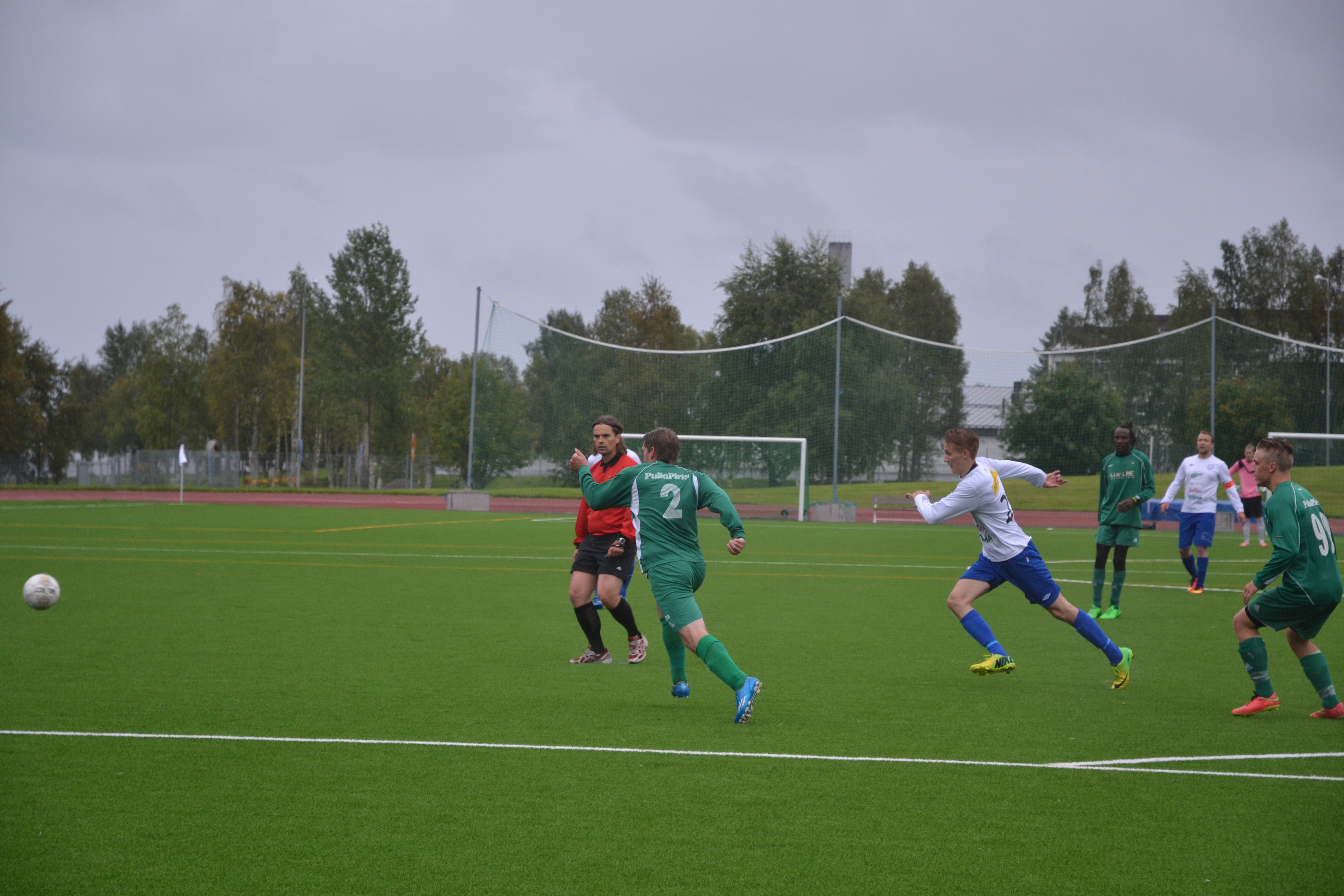 Daniel Pohtila iski FC PaKan avausmaalin ottelussa Oulun Reipasta vastaan.