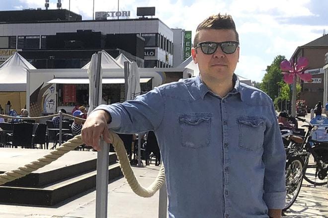 Tangomarkkinoiden toimitusjohtaja Pasi Ojala puuhaa Seinäjoen keskustaan uutta tapahtumaa. KUVA: TERO HAUTAMÄKI