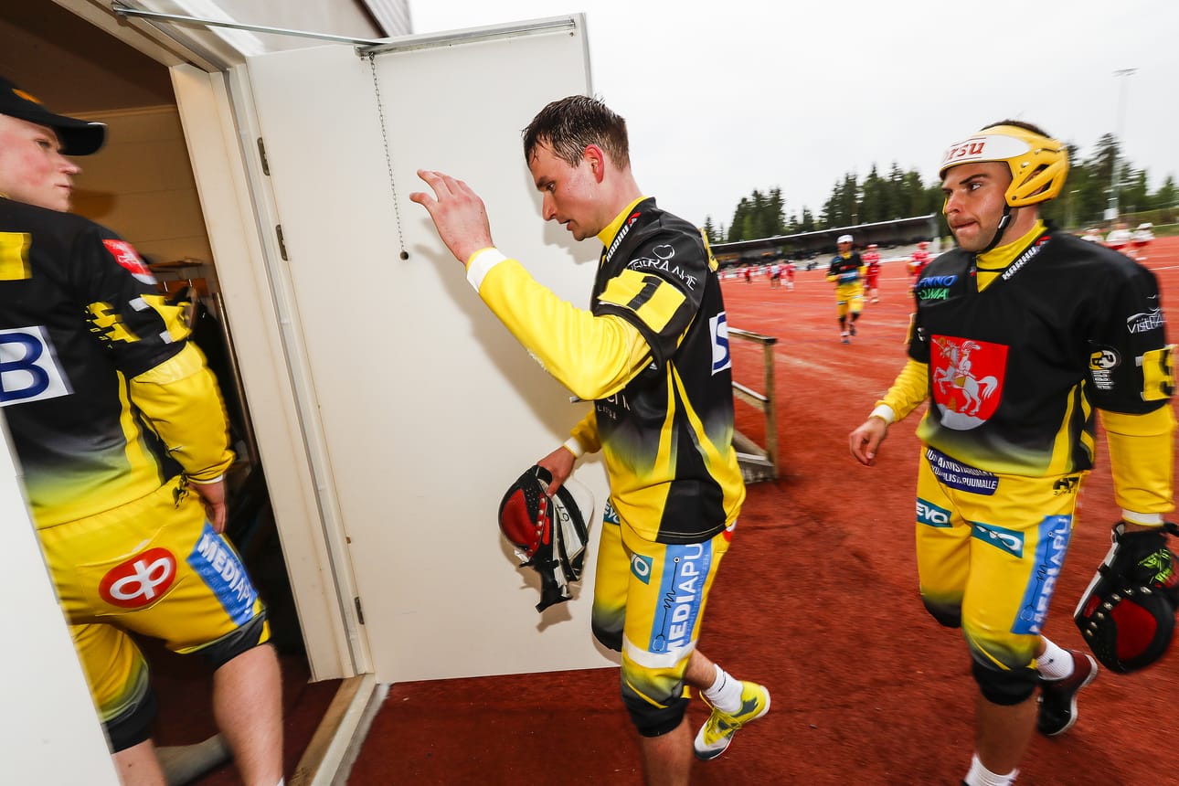 PattU vei avausjakson. Kopissa oli tauolla varsin letkeä tunnelma.