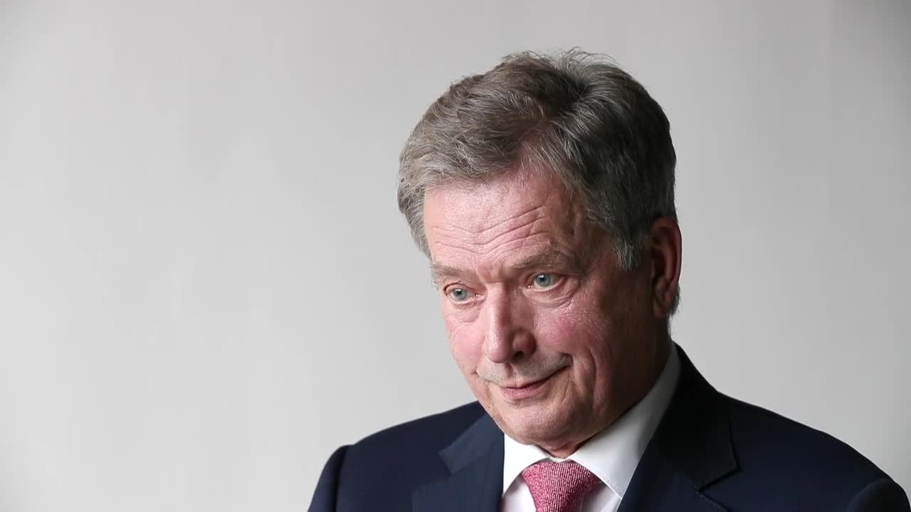 Kansanliikkeen presidenttiehdokas Sauli Niinistö