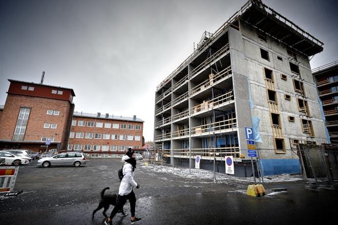 Peab on merkittävä rakentaja pohjalaismaakunnissa. ARKISTOKUVA: TOMI KOSONEN