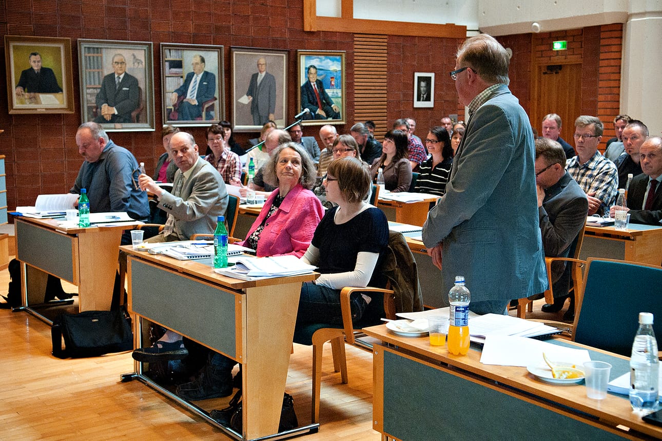 Valtuusto piti ensimmäisen strategiaseminaarinsa eilen valtuuston kokouksen päätteeksi.