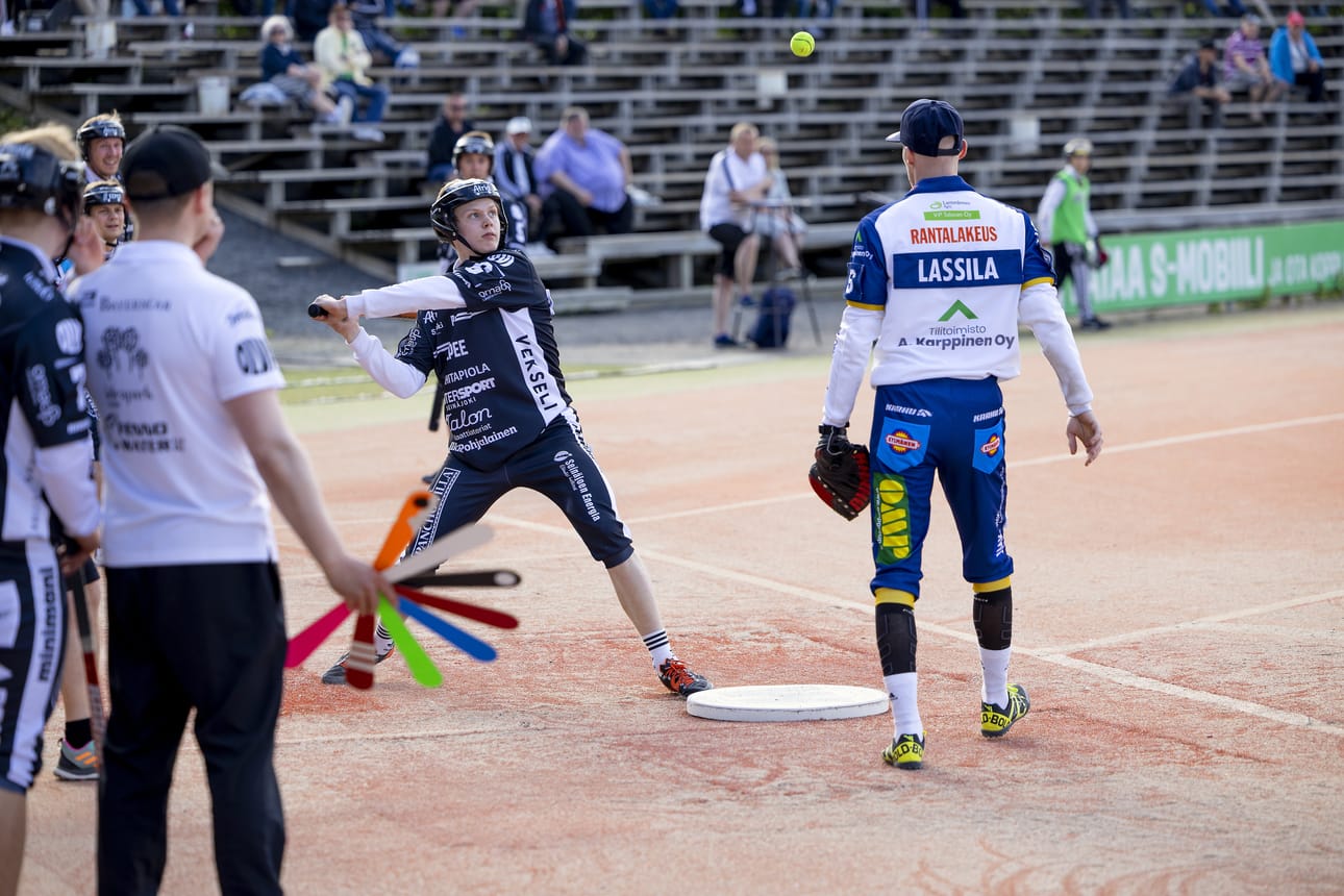 Benjamin Laaksoharju löi superpesisuransa ensimmäisen kunnarin. Arkistokuva: